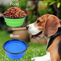 Comedero Bebedero Plegable de Silicona para Perros 350 ml