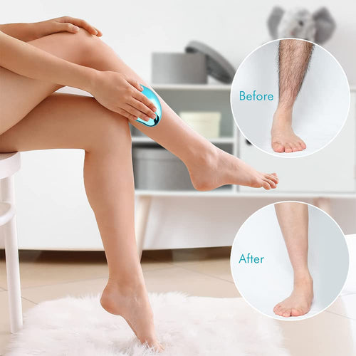 Depiladora de vello exfoliante