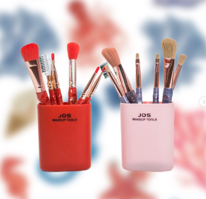 Set de brochas maquillaje sirena