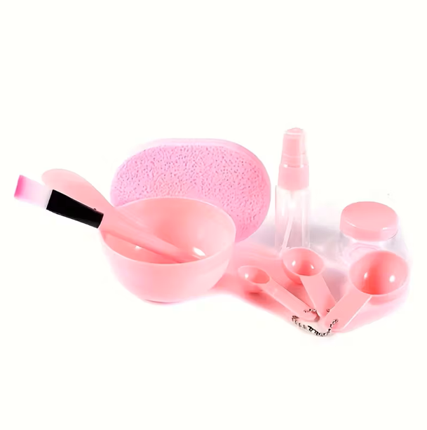 Set para preparar mascarillas faciales 9pcs