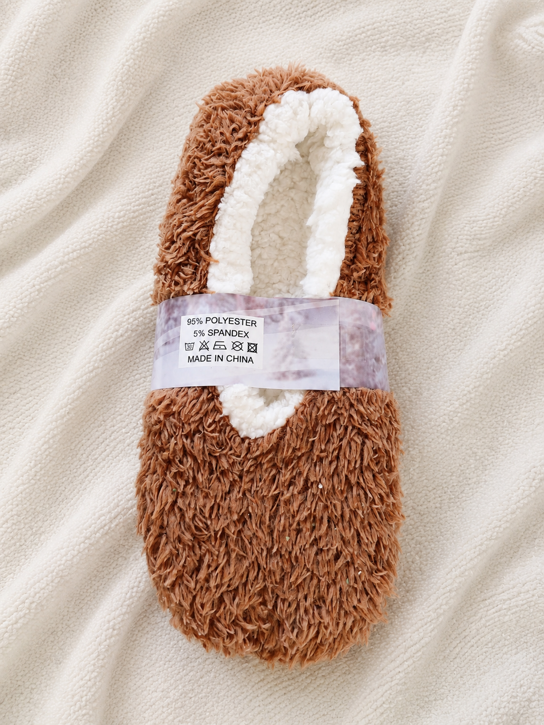 Pantumedia Antideslizante con Corderito