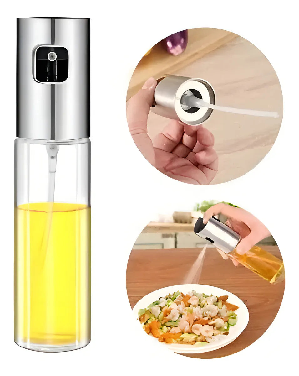 Rociador de vidrio para aceite de cocina en spray 100ml