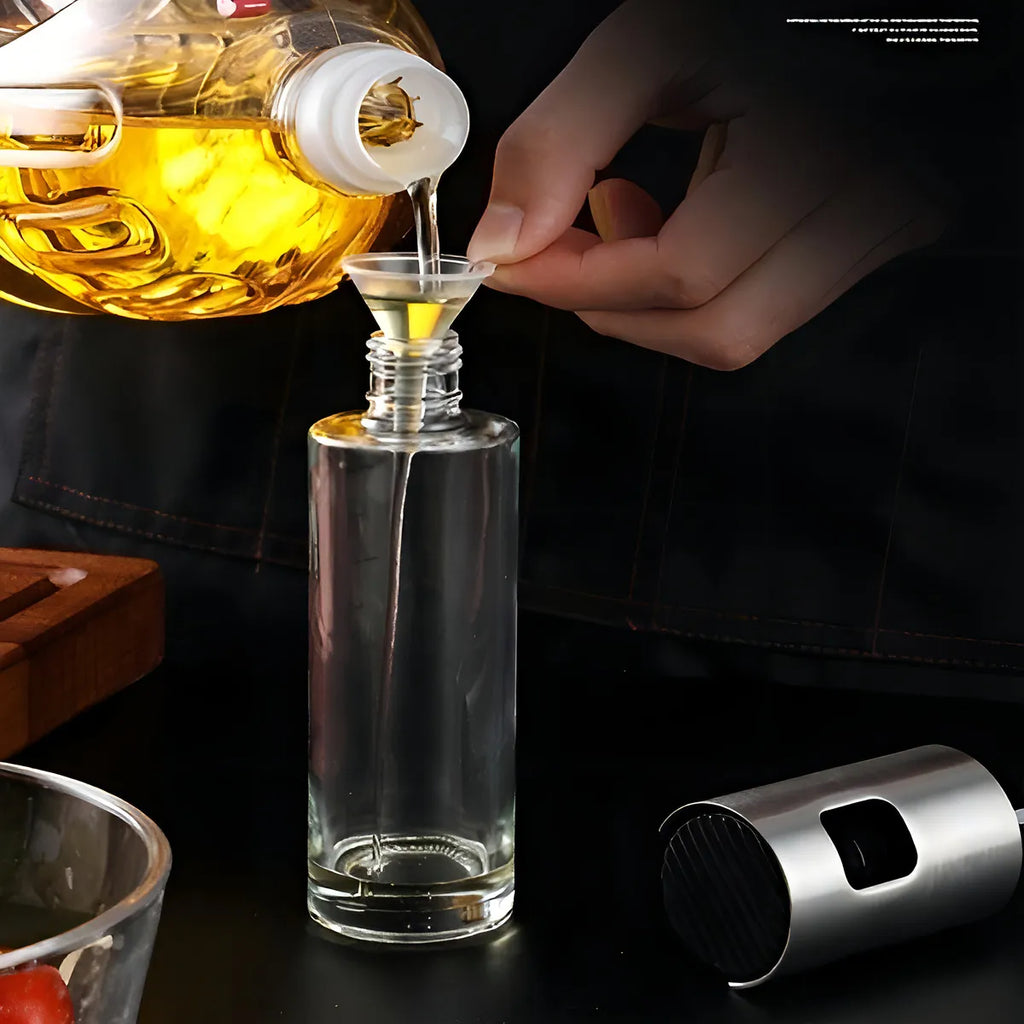Rociador de vidrio para aceite de cocina en spray 100ml