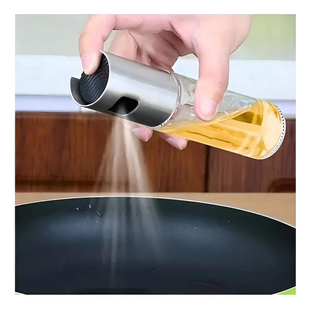 Rociador de vidrio para aceite de cocina en spray 100ml