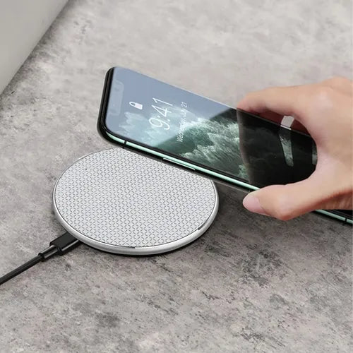 Cargador Inalámbrico Qi Carga Rápida 10w