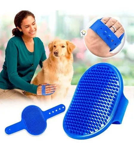 Cepillo de goma para mascota