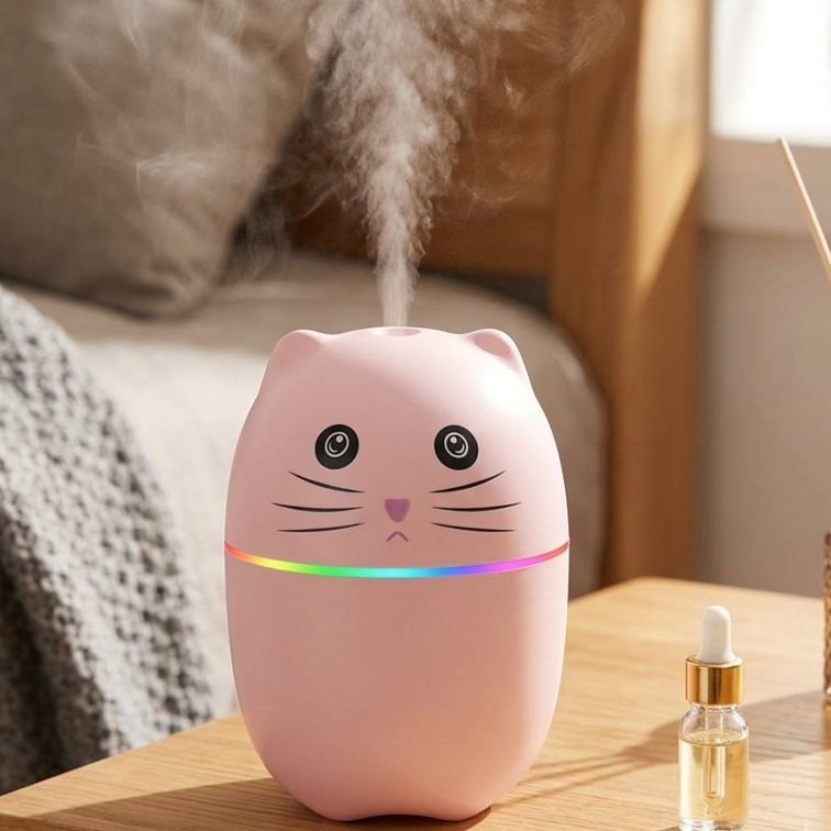 Humidificador gatito 220ml.