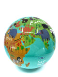 Globo terráqueo infantil giratorio con luz 14cm
