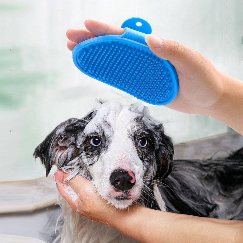 Cepillo de goma para mascota