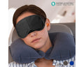 Set De Viaje Almohada inflable + Tapón De Oídos + Cubre Ojos