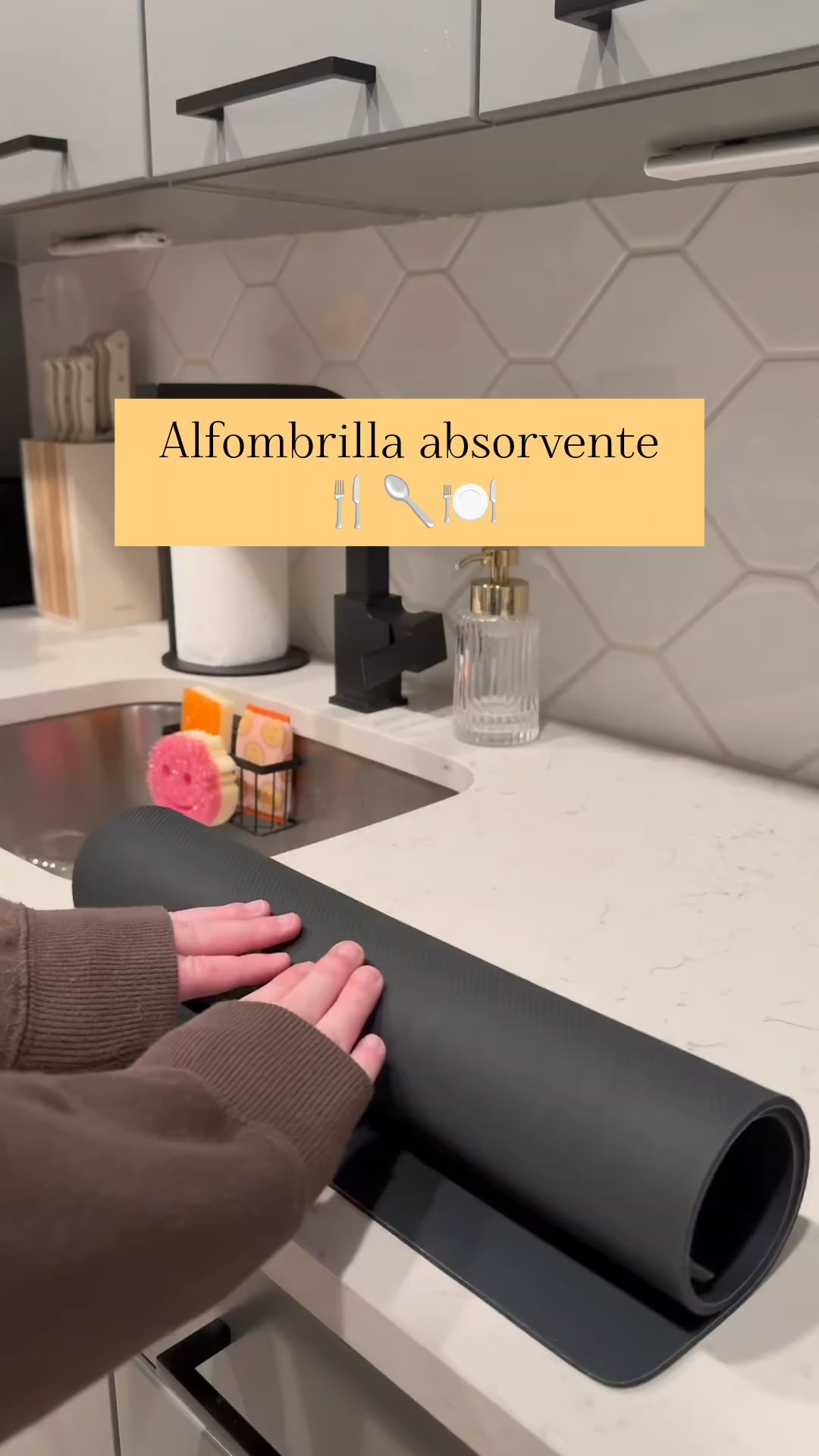 Escurridor Alfombrilla Absorvente