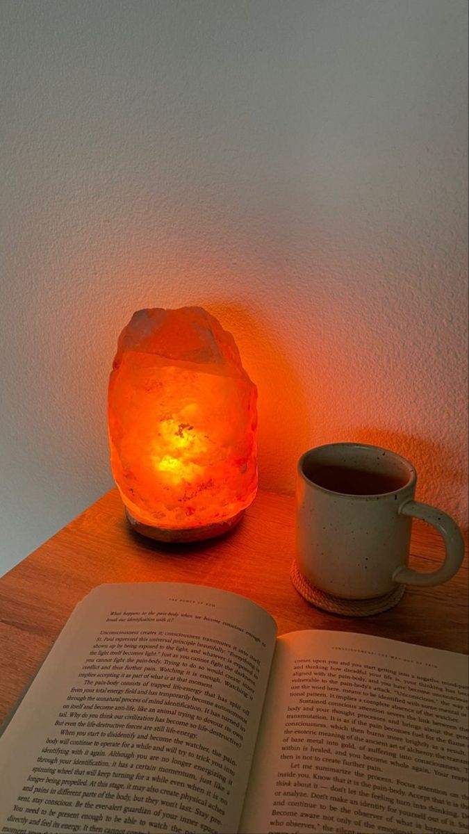 Lámpara de Sal del Himalaya con Dimmer Regulable