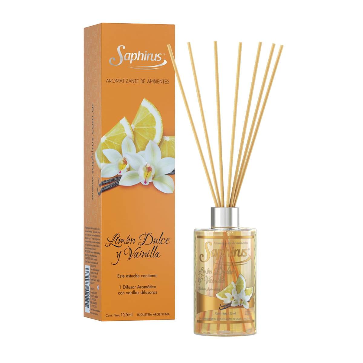 Difusor Grande Limón Dulce y Vainilla
