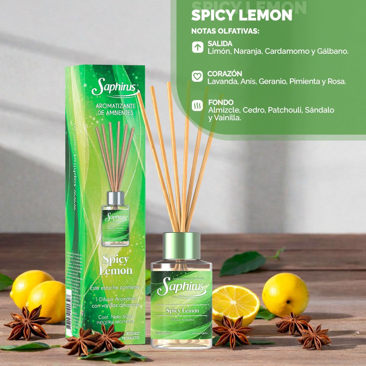 Difusor Spicy Lemon